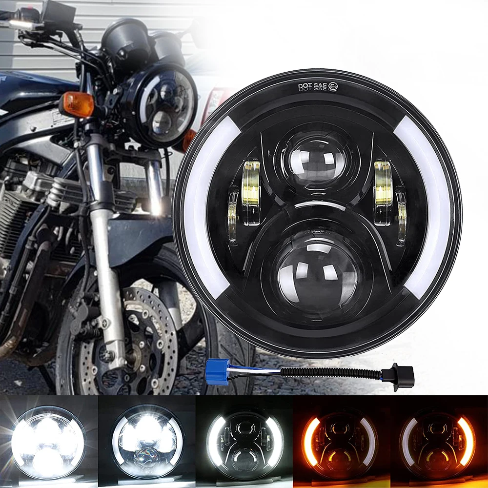 7-дюймовая мотоциклетная фара для Touring Road King, ультраклассическая электрическая уличная скользящая фара Tri Cvo Heritage Softail Slim Deluxe Fatboy
7-дюймовая мотоциклетная фара для Touring Road King, ультраклассическая электрическая уличная скользящая фара Tri Cvo Heritage Softail Slim Deluxe Fatboy