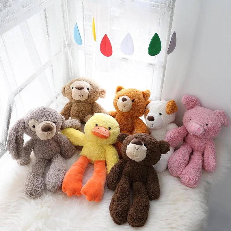 Cute Cartoon Animal Toys Kawaii Bear Pig Dog Cat Monkey Plush Doll Stuffed Toy For Children Birthday Xmas Gifts
Cute Cartoon Animal Toys Kawaii Bear Pig Dog Cat Monkey Plush Doll Stuffed Toy For Children Birthday Xmas Gifts