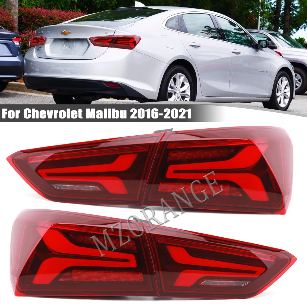 Светодиодный задний динамический стоп светильник для Chevrolet Malibu 2016, 2017, 2018, 2019, 2020, 2021, Задний сигнал поворота, стоп-сигнал заднего хода, автомобильный Стайлинг
Светодиодный задний динамический стоп светильник для Chevrolet Malibu 2016, 2017, 2018, 2019, 2020, 2021, Задний сигнал поворота, стоп-сигнал заднего хода, автомобильный Стайлинг