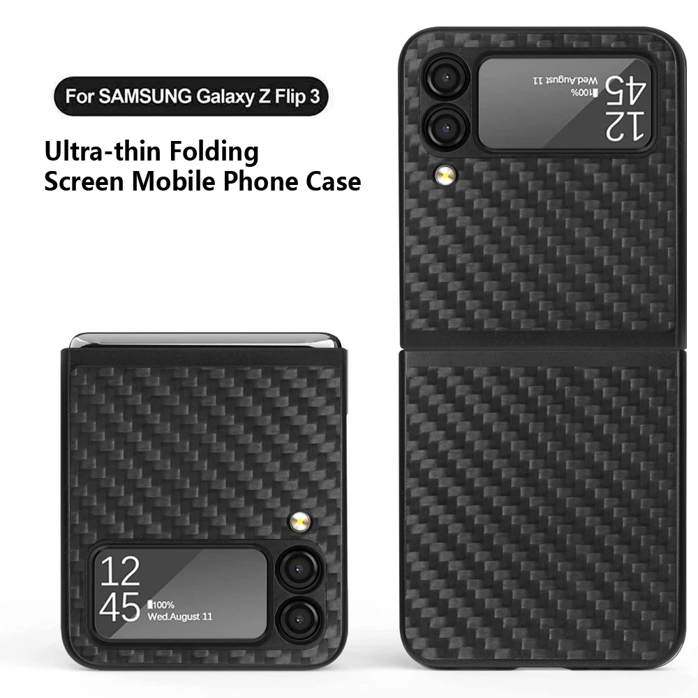 Складной Ультратонкий чехол из углеродного волокна для Samsung Galaxy Z Flip3
Складной Ультратонкий чехол из углеродного волокна для Samsung Galaxy Z Flip3