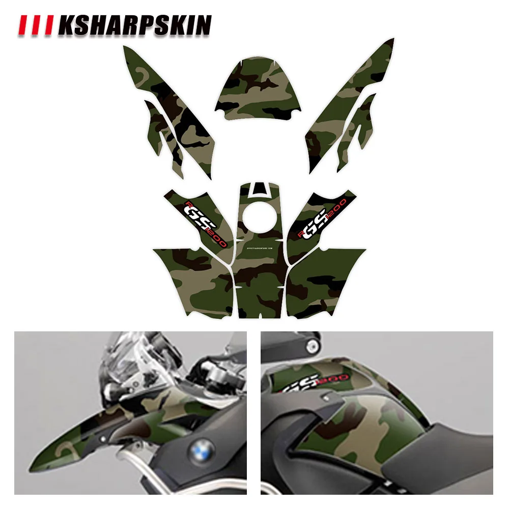 Motorcycle full body sticker Scratch Resistant Waterproof Protector Decals Fit For BMW R1200GS ADV r 1200gs r1200 gs 2004-2007
Motorcycle full body sticker Scratch Resistant Waterproof Protector Decals Fit For BMW R1200GS ADV r 1200gs r1200 gs 2004-2007