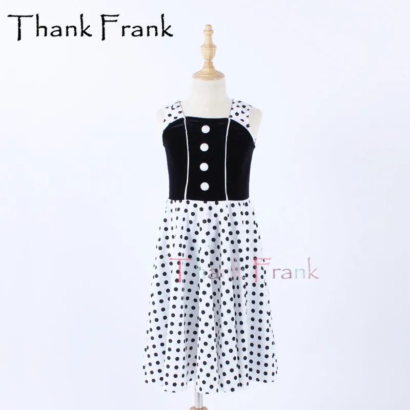 New Black Dots Lyrical Dress Girls Women Long Ballet Leotard Dresses Kids Adult Velvet Sleeveless Modern Dance Costumes C686
New Black Dots Lyrical Dress Girls Women Long Ballet Leotard Dresses Kids Adult Velvet Sleeveless Modern Dance Costumes C686