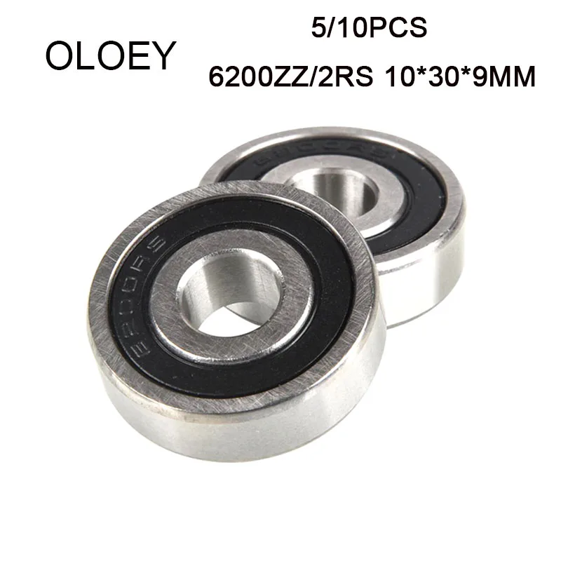 5/10pcs 6200ZZ 6200-2RS Miniature Deep Droove Ball Bearing 10*30*9 mm With Corrosion Resistance And High Quality
5/10pcs 6200ZZ 6200-2RS Miniature Deep Droove Ball Bearing 10*30*9 mm With Corrosion Resistance And High Quality