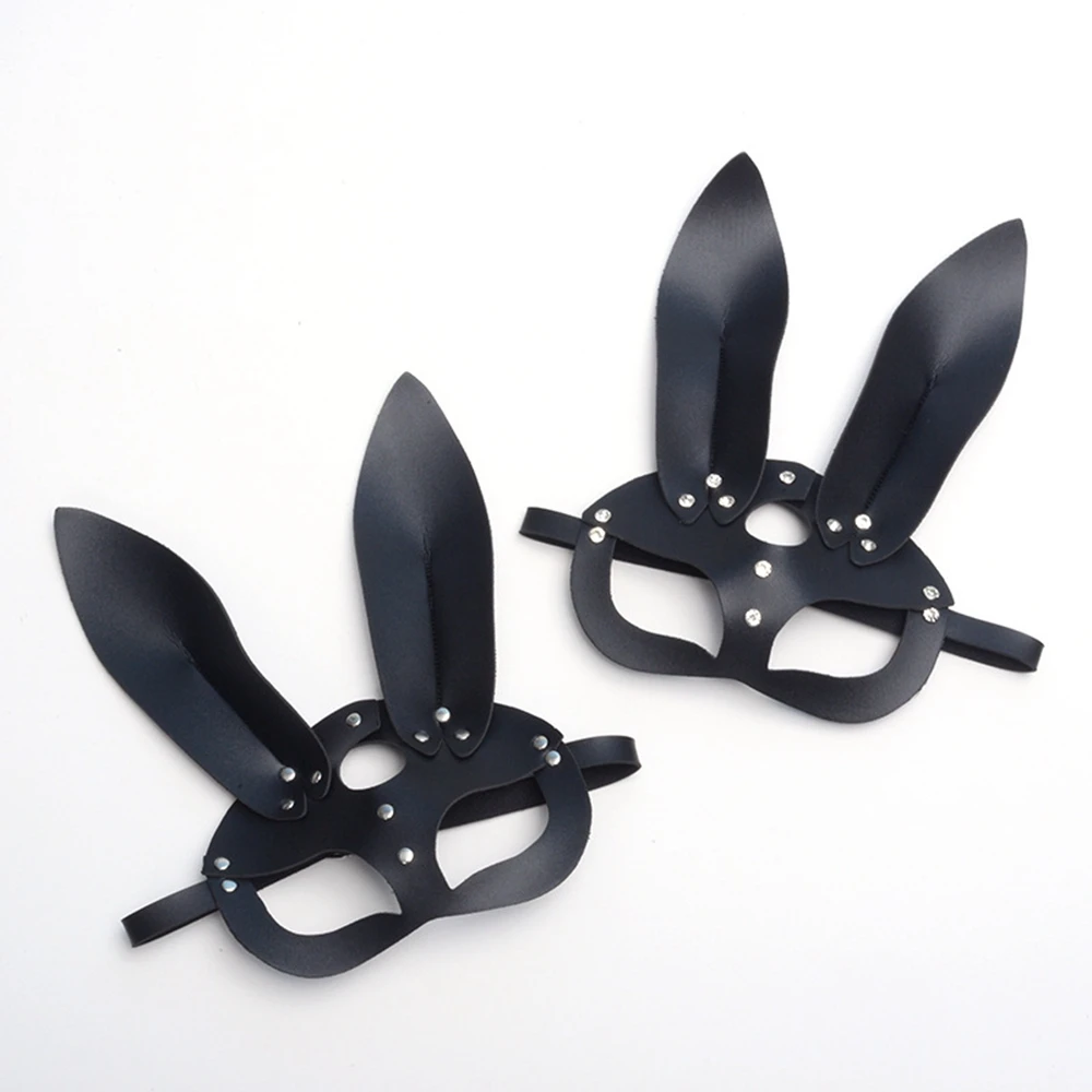 Black Women Sexy Rabbit Ears Mask Cute Bunny Long Ears Bondage Mask Halloween Masquerade Party Cosplay Costume Prop
Black Women Sexy Rabbit Ears Mask Cute Bunny Long Ears Bondage Mask Halloween Masquerade Party Cosplay Costume Prop