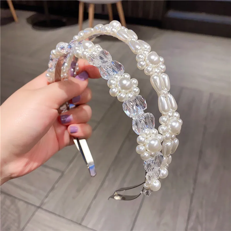 Fashion Elegant lady Pearls Metal leaf hair hoop Hair Accessories Women Girls Handmade Hair Band Hairbands headwear
Fashion Elegant lady Pearls Metal leaf hair hoop Hair Accessories Women Girls Handmade Hair Band Hairbands headwear