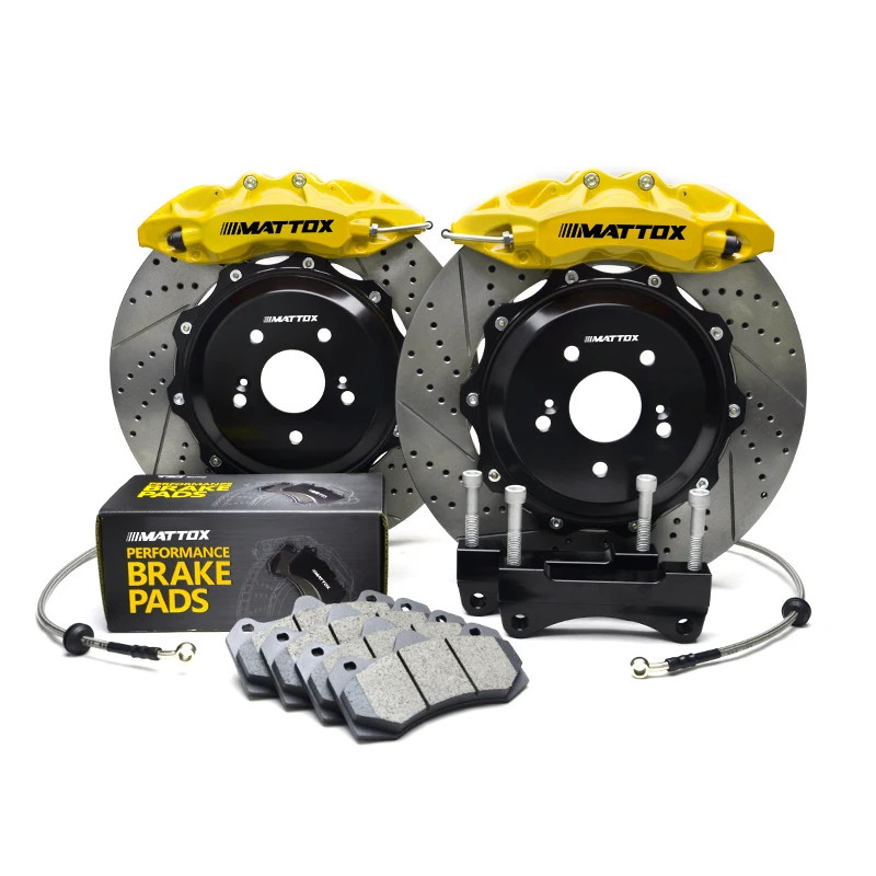 Big Brake Kit 6Pistons 378x32mm 4Pistons 355x28mm 2-Piece Disc Rotor For Mecerde-Benz C-Class AMG W202 2000-2008 18inch Wheel
Big Brake Kit 6Pistons 378x32mm 4Pistons 355x28mm 2-Piece Disc Rotor For Mecerde-Benz C-Class AMG W202 2000-2008 18inch Wheel