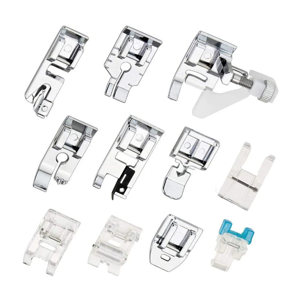 11pcs Home Sewing Machine Presser Foot Set for Low Shank Sewing Machine Parts Accessories Kit Sewing Tools
11pcs Home Sewing Machine Presser Foot Set for Low Shank Sewing Machine Parts Accessories Kit Sewing Tools