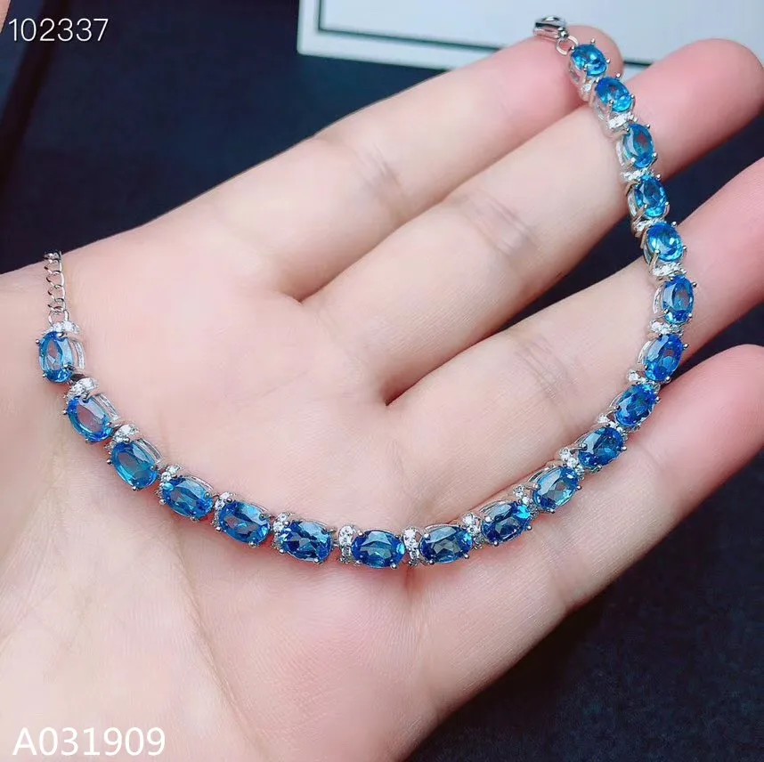 KJJEAXCMY boutique jewelry 925 sterling silver inlaid Natural Blue Topaz Women's Bracelet Support Test popular
KJJEAXCMY boutique jewelry 925 sterling silver inlaid Natural Blue Topaz Women's Bracelet Support Test popular