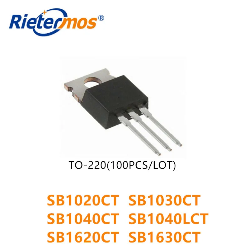 Высокое качество, 100 шт., SB1020CT, SB1030CT, SB1040CT, SB1040LCT, SB1620CT, SB1630CT, TO220
Высокое качество, 100 шт., SB1020CT, SB1030CT, SB1040CT, SB1040LCT, SB1620CT, SB1630CT, TO220