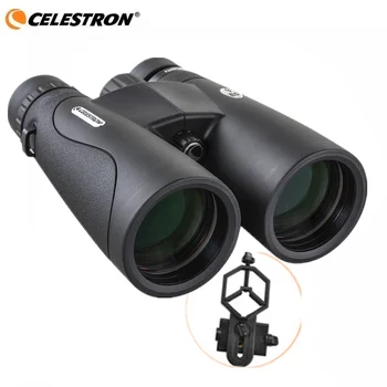 Celestron Nature DX ED 8/10x42 10/12x50 프리미엄 쌍안경 초저 분산 (ED) 대물 렌즈 멀티 코팅 BaK-4 프리즘