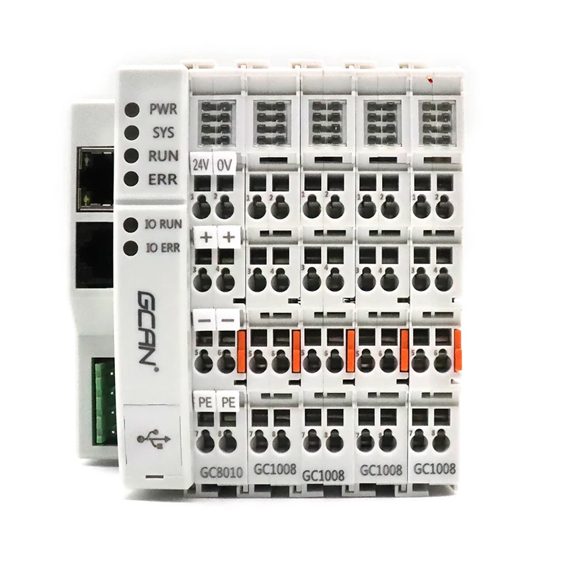 Industrial controls GCAN PLC-400/510/511 Programmable Controller Compact CPU Support Codesys and OpenPCS Programming
Industrial controls GCAN PLC-400/510/511 Programmable Controller Compact CPU Support Codesys and OpenPCS Programming