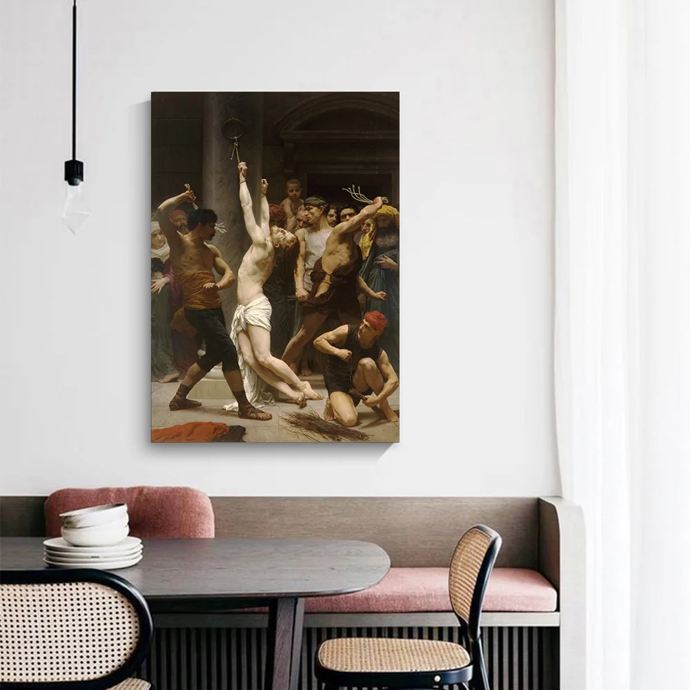 Citon Canvas Oil painting Bouguereau《The Flagellation of Our Lord Jesus Christ》Artwork Picture Modern Wall Decor Home Decoration
Citon Canvas Oil painting Bouguereau《The Flagellation of Our Lord Jesus Christ》Artwork Picture Modern Wall Decor Home Decoration