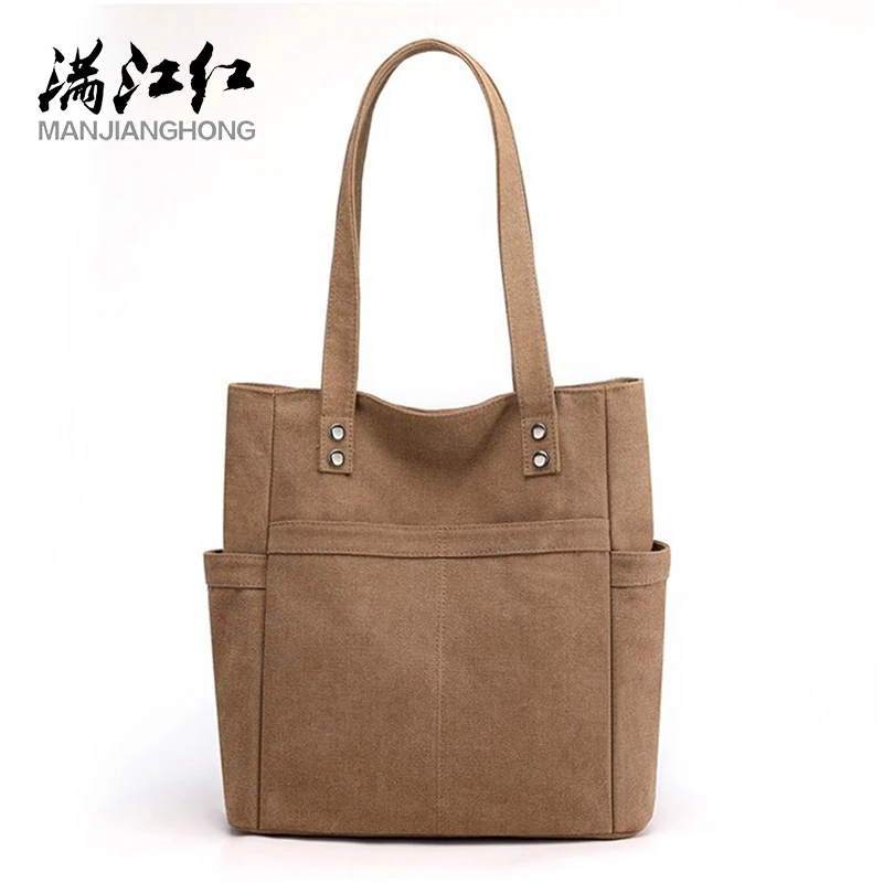 Big Capacity Casual Woman Totes Made from High Quality Cotton Simple Design Canvas Female Handbag Leisure Women Shoulder Bag
Big Capacity Casual Woman Totes Made from High Quality Cotton Simple Design Canvas Female Handbag Leisure Women Shoulder Bag