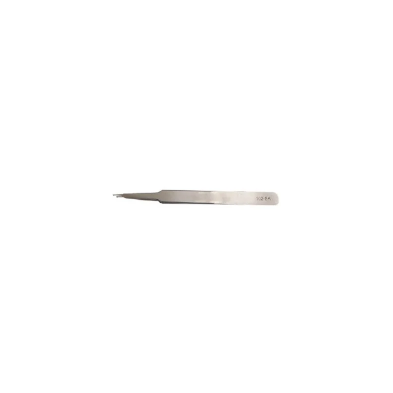 Tweezers with Small Angle Head Stainless Steel Anti-magnetic and Anti-static
Tweezers with Small Angle Head Stainless Steel Anti-magnetic and Anti-static