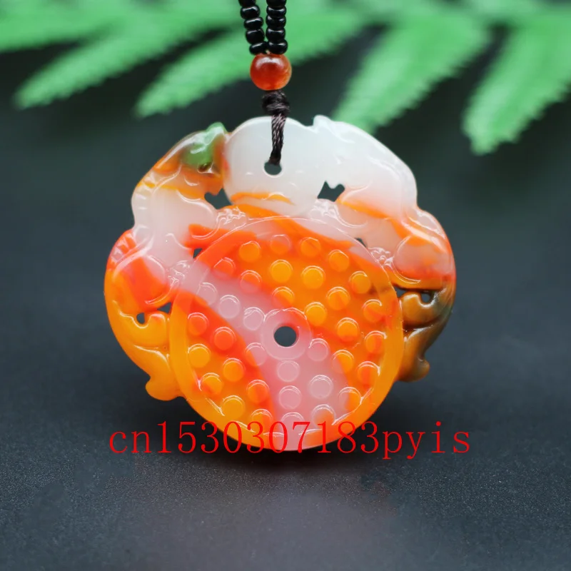 Chinese Natural Color Jade Pixiu Pendant Necklace Double-sided Hollow Carved Charm Jewelry Fashion Amulet Men Women Lucky Gifts
Chinese Natural Color Jade Pixiu Pendant Necklace Double-sided Hollow Carved Charm Jewelry Fashion Amulet Men Women Lucky Gifts