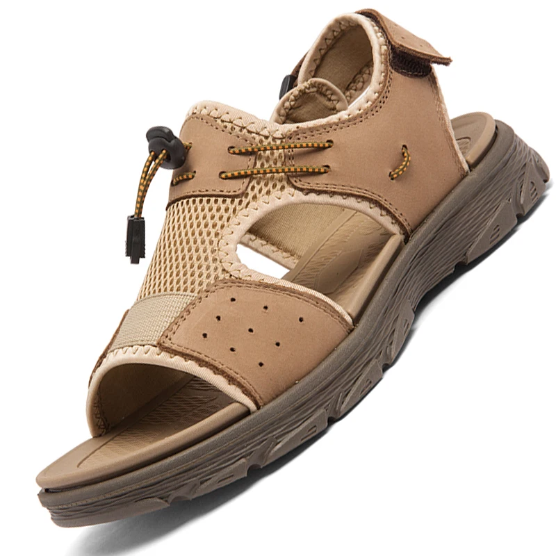 Leather Sandals Summer Men Casual Shoes Outdoor Men Leather Sandals for Men Beach Shoes Super Light Roman Shoes Size 46
Leather Sandals Summer Men Casual Shoes Outdoor Men Leather Sandals for Men Beach Shoes Super Light Roman Shoes Size 46