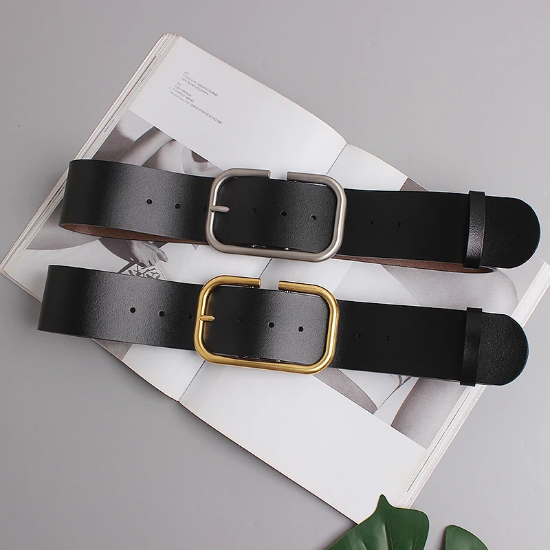 Women's Runway Fashion Genuine Leather Cummerbunds Female Dress Corsets Waistband Belts Decoration Wide Belt TB2055
Women's Runway Fashion Genuine Leather Cummerbunds Female Dress Corsets Waistband Belts Decoration Wide Belt TB2055