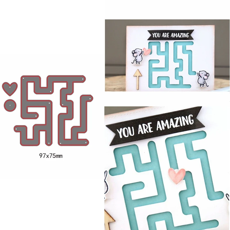 Creative Maze Decoraion On Card Die Cuts For Card Making dies scrapbooking metal cutting dies new 2019
Creative Maze Decoraion On Card Die Cuts For Card Making dies scrapbooking metal cutting dies new 2019