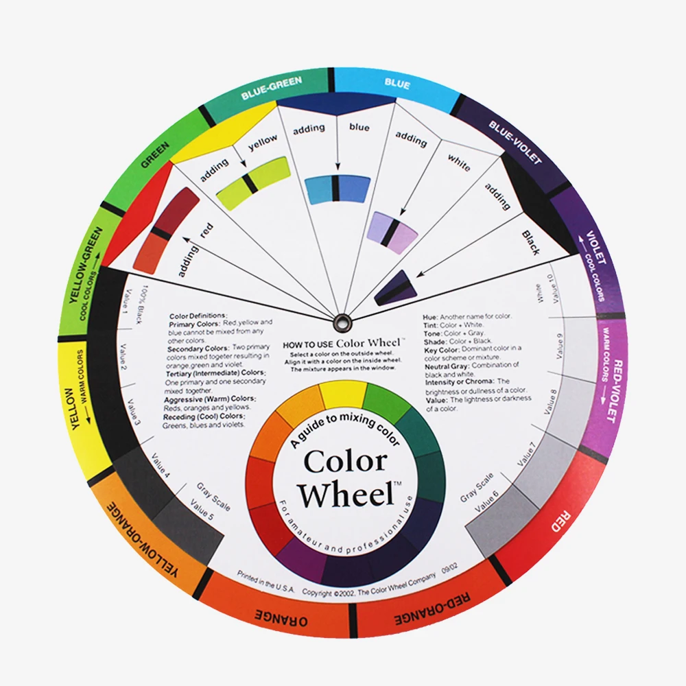Tattoo Pigment 12 Color Wheel Card Round Rotates Eye Eyebrow Lip Nail Hair Tattoo Microblading Accessories
Tattoo Pigment 12 Color Wheel Card Round Rotates Eye Eyebrow Lip Nail Hair Tattoo Microblading Accessories