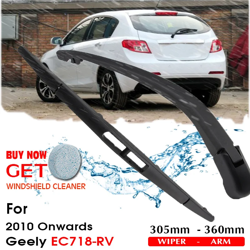 Car Wiper Blade Rear Back Window Windscreen Windshield Wiper Auto Accessories For Geely EC718-RV Hatchback 305mm 2010 Onwards
Car Wiper Blade Rear Back Window Windscreen Windshield Wiper Auto Accessories For Geely EC718-RV Hatchback 305mm 2010 Onwards