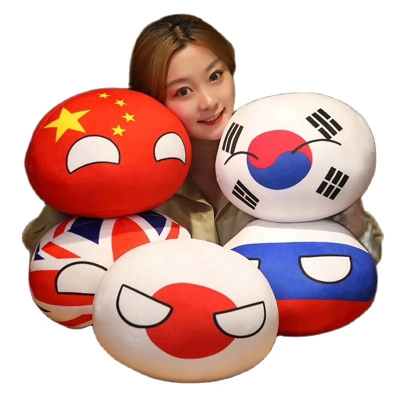 New Creative Polandball Plush Toys Stuffed Soft Anime Country Ball Plush Pillow CHINA FRANCE Japan Cosplay Gift for Kids
New Creative Polandball Plush Toys Stuffed Soft Anime Country Ball Plush Pillow CHINA FRANCE Japan Cosplay Gift for Kids