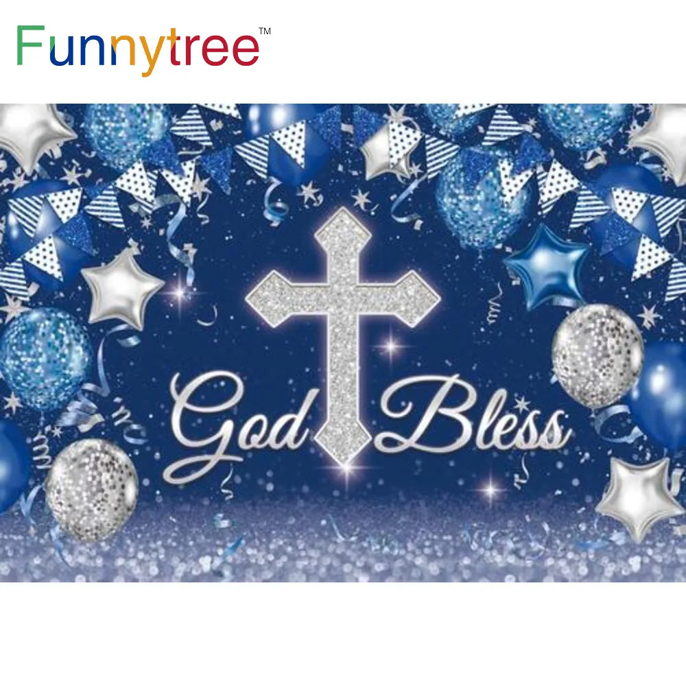 Funnytree God Bless Christening Backdrop Blue Boys First Holy Communion Baptism Event Decoration Custom Banner Photo Zone
Funnytree God Bless Christening Backdrop Blue Boys First Holy Communion Baptism Event Decoration Custom Banner Photo Zone