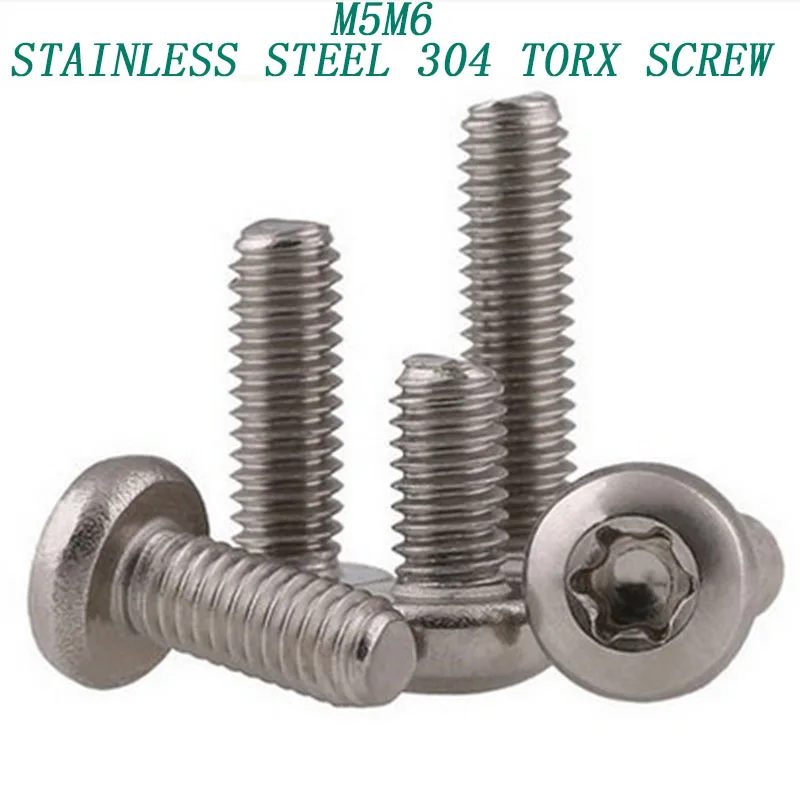 10pcs/lot M6X30/25/20/16/14/12/10/8 M5X30-8stainless steel countersunk torx screw theftproof torx pan head machine screw 369
10pcs/lot M6X30/25/20/16/14/12/10/8 M5X30-8stainless steel countersunk torx screw theftproof torx pan head machine screw 369
