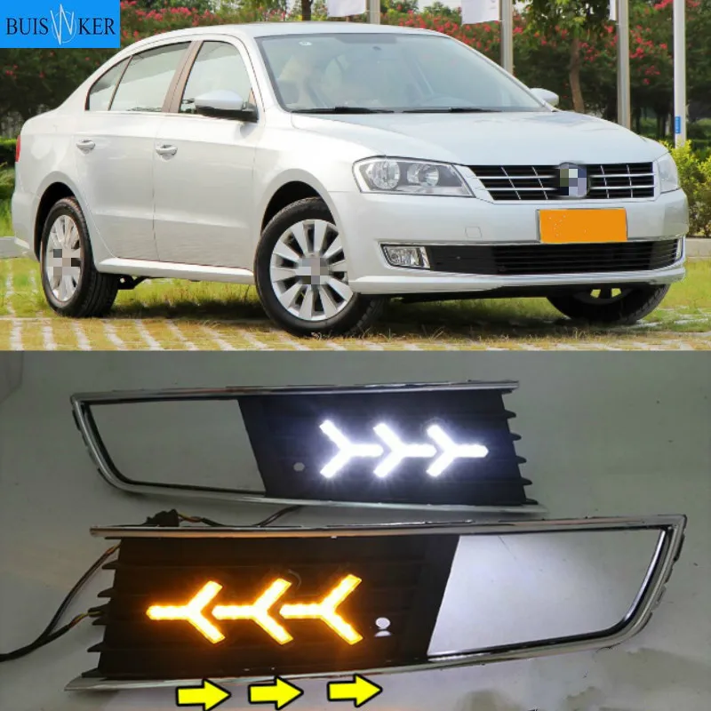 1 Pair LED DRL Daytime Running Light For Volkswagen VW Lavida 2013 2014 with Yellow Trun Signal Light Blue Night Lamp
1 Pair LED DRL Daytime Running Light For Volkswagen VW Lavida 2013 2014 with Yellow Trun Signal Light Blue Night Lamp