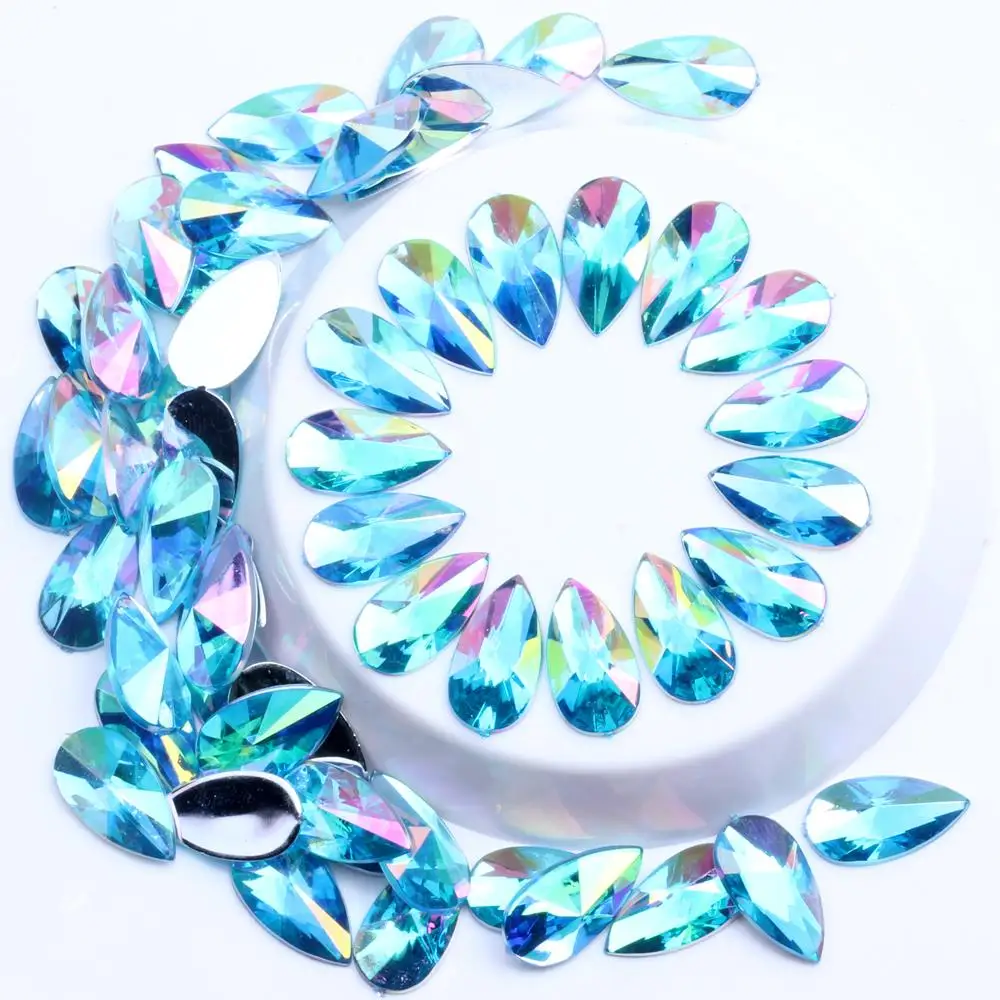 Imitation Acrylic Rhinestones 200pcs 9x18mm AB Colors Flatback Pointed Tear Shape Drop Shape Glue On Beads DIY Decorations
Imitation Acrylic Rhinestones 200pcs 9x18mm AB Colors Flatback Pointed Tear Shape Drop Shape Glue On Beads DIY Decorations