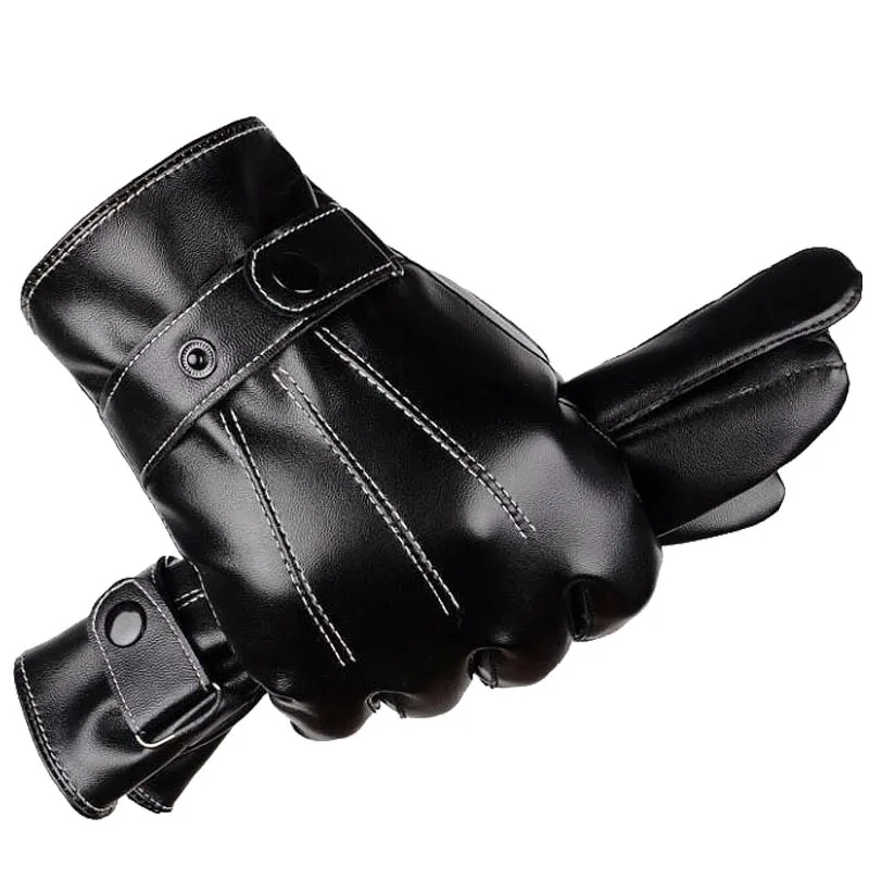 Men's Winter Warm Fashion Waterproof Gloves Men Faux Leather Driving Gloves Thin Leather Gloves for Touch Screen Brown Guantes
Men's Winter Warm Fashion Waterproof Gloves Men Faux Leather Driving Gloves Thin Leather Gloves for Touch Screen Brown Guantes