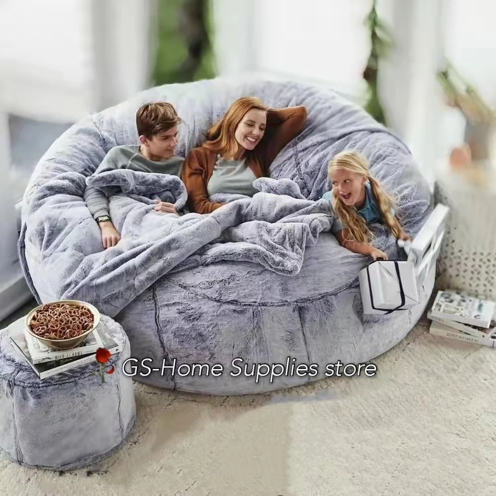 XXL Plush Giant Bean bag Sofa Cover Big No Stuffed Bean Bag Soft Sofa Chair Couch Bed Seat Puff Futon Relax Lounge Furnitu
XXL Plush Giant Bean bag Sofa Cover Big No Stuffed Bean Bag Soft Sofa Chair Couch Bed Seat Puff Futon Relax Lounge Furnitu