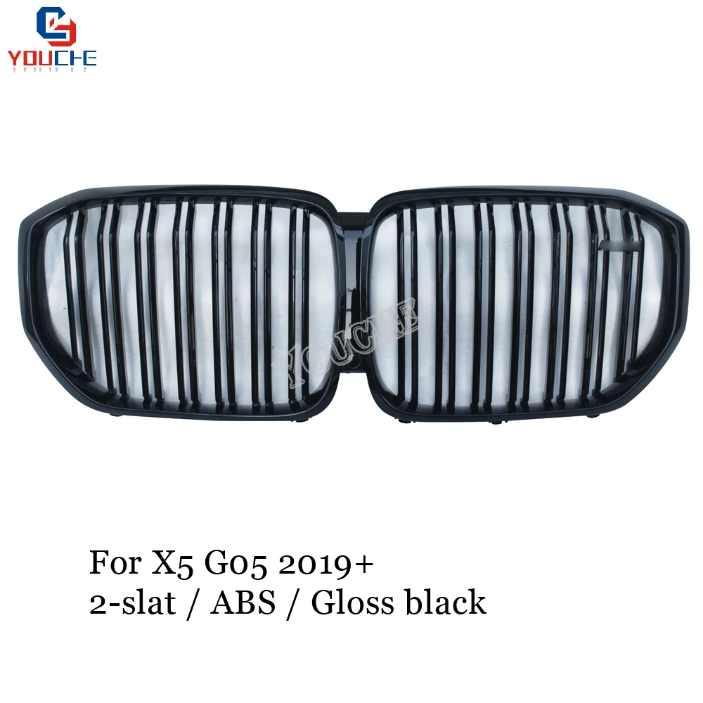 G05 2-Slat ABS передний бампер решетка гриль для BMW X5 G05 2019 + глянцевый черный сменная Передняя сетка
G05 2-Slat ABS передний бампер решетка гриль для BMW X5 G05 2019 + глянцевый черный сменная Передняя сетка