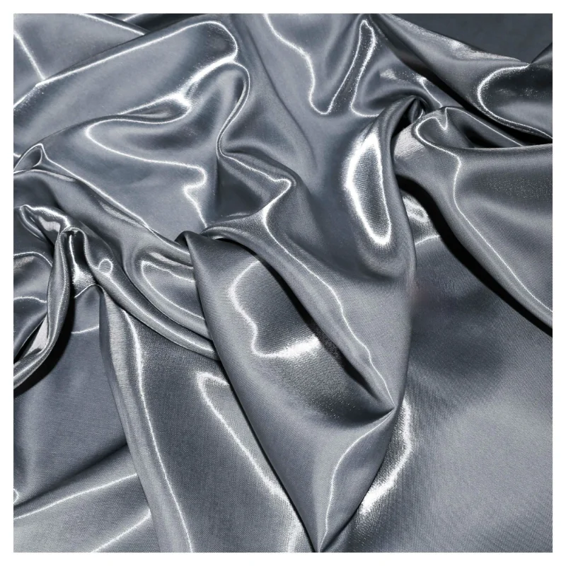 Width 57'' Grey Crystal Reflective Soft Smooth Satin Fabric By The Half Yard For Windbreaker Down Jacket Shirt Dress Material
Width 57'' Grey Crystal Reflective Soft Smooth Satin Fabric By The Half Yard For Windbreaker Down Jacket Shirt Dress Material
