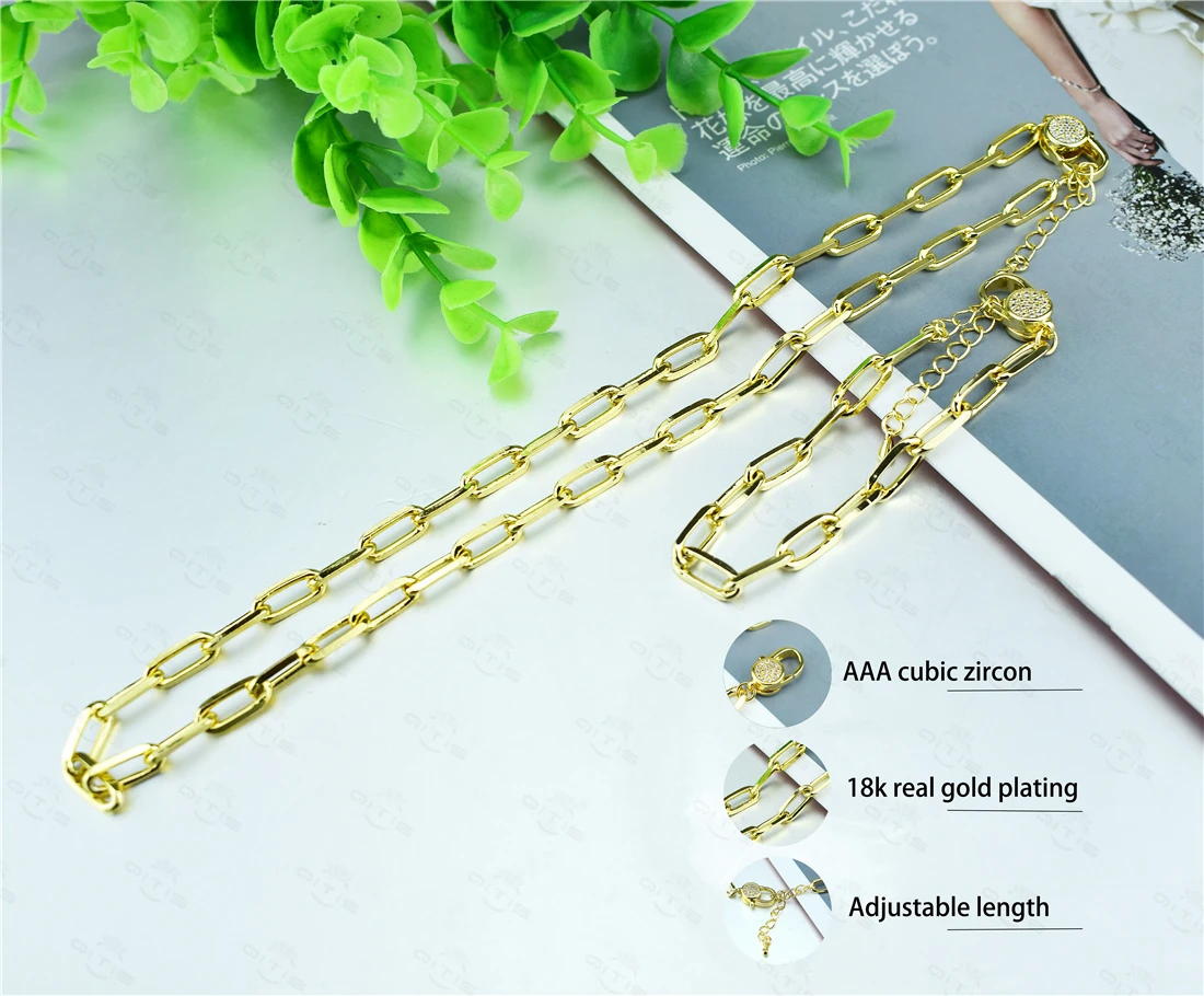 Gold Color Filled Necklace Chain for Men and Women Necklace Bracelet Gold Rope Chain AAA Zircon Necklace High Quality
Gold Color Filled Necklace Chain for Men and Women Necklace Bracelet Gold Rope Chain AAA Zircon Necklace High Quality