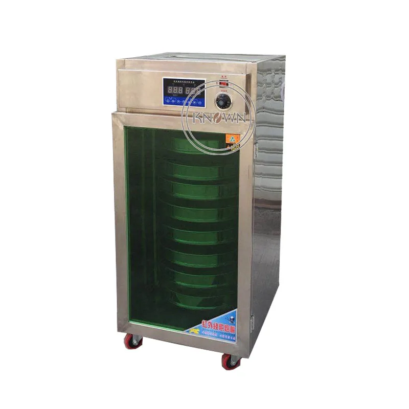 1.2KW Electric Tea Dryer Rotating Food Drying Machine Medicinal Material Tea 8-Layer Stainless Steel Drying Oven 220V
1.2KW Electric Tea Dryer Rotating Food Drying Machine Medicinal Material Tea 8-Layer Stainless Steel Drying Oven 220V
