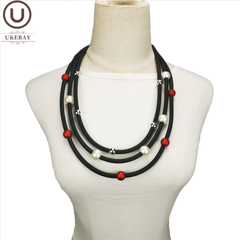 UKEBAY 2020 New Rubber Necklace Women Short Sweater Chian Pearl Pendant Necklace Bohemia Wedding Jewelry Travel Accessories Gift
UKEBAY 2020 New Rubber Necklace Women Short Sweater Chian Pearl Pendant Necklace Bohemia Wedding Jewelry Travel Accessories Gift