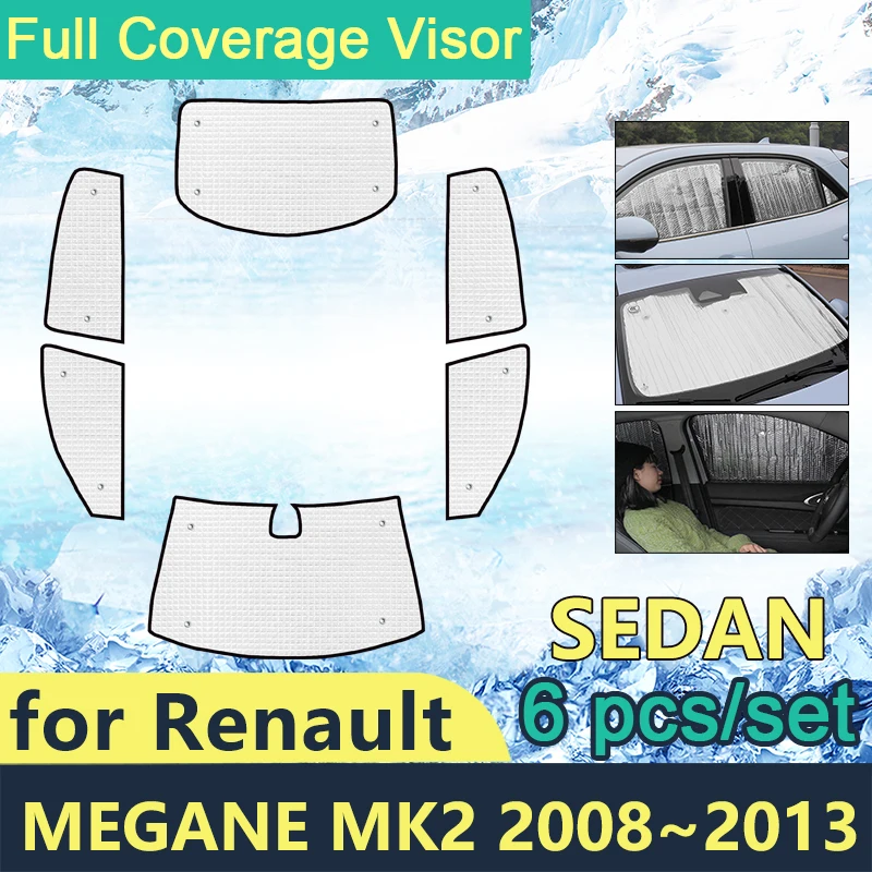 Full Cover Sunshades For Renault Megane ll Sedan 2008 2009 2010 2011 2012 2013 Car Windshields Accessories Visor Sun Protection
Full Cover Sunshades For Renault Megane ll Sedan 2008 2009 2010 2011 2012 2013 Car Windshields Accessories Visor Sun Protection