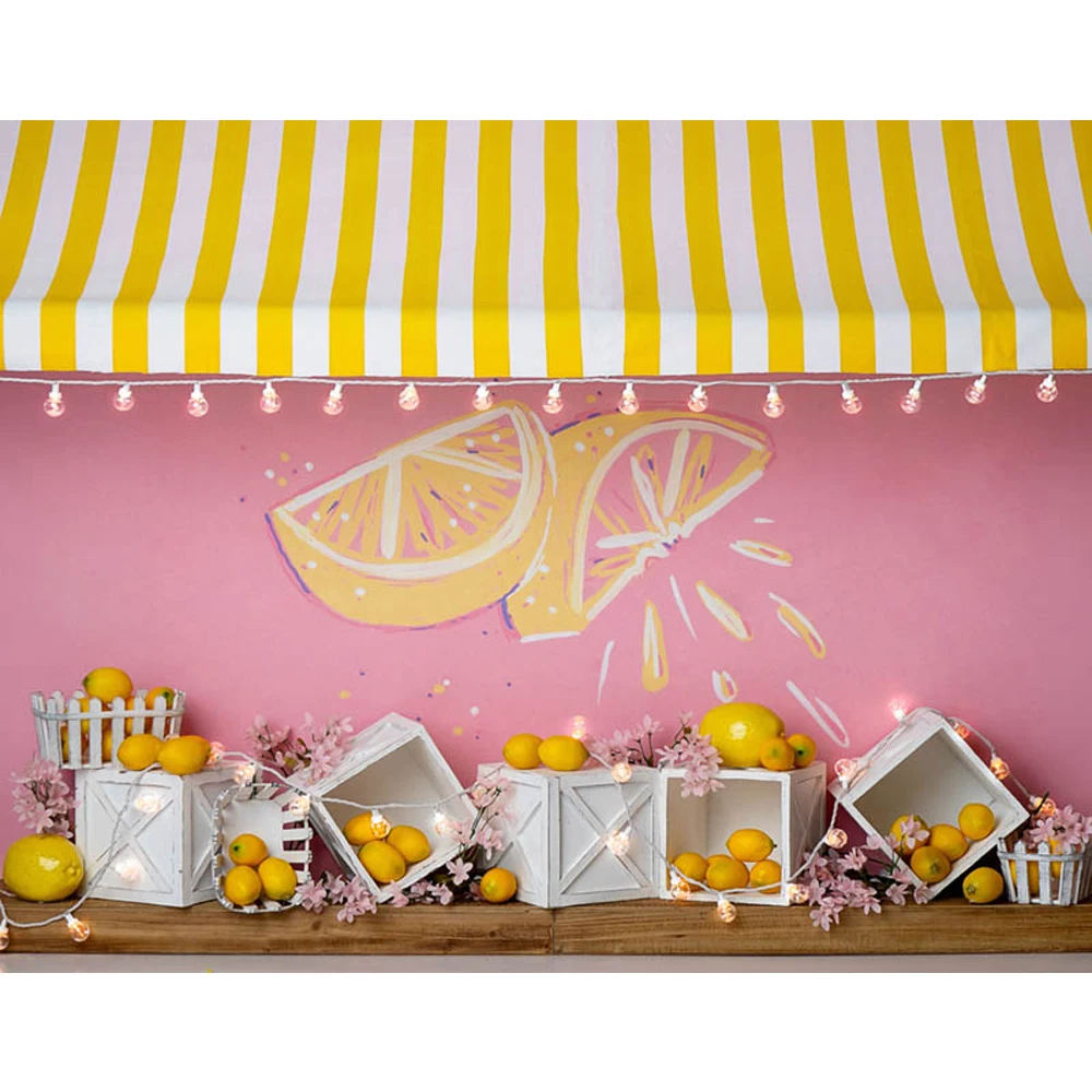 Lemon Birthday Party Photography Decoration Background Printed Bulbs Pink Wall Flowers Kids Newborn Baby Shower Photo Backdrop
Lemon Birthday Party Photography Decoration Background Printed Bulbs Pink Wall Flowers Kids Newborn Baby Shower Photo Backdrop