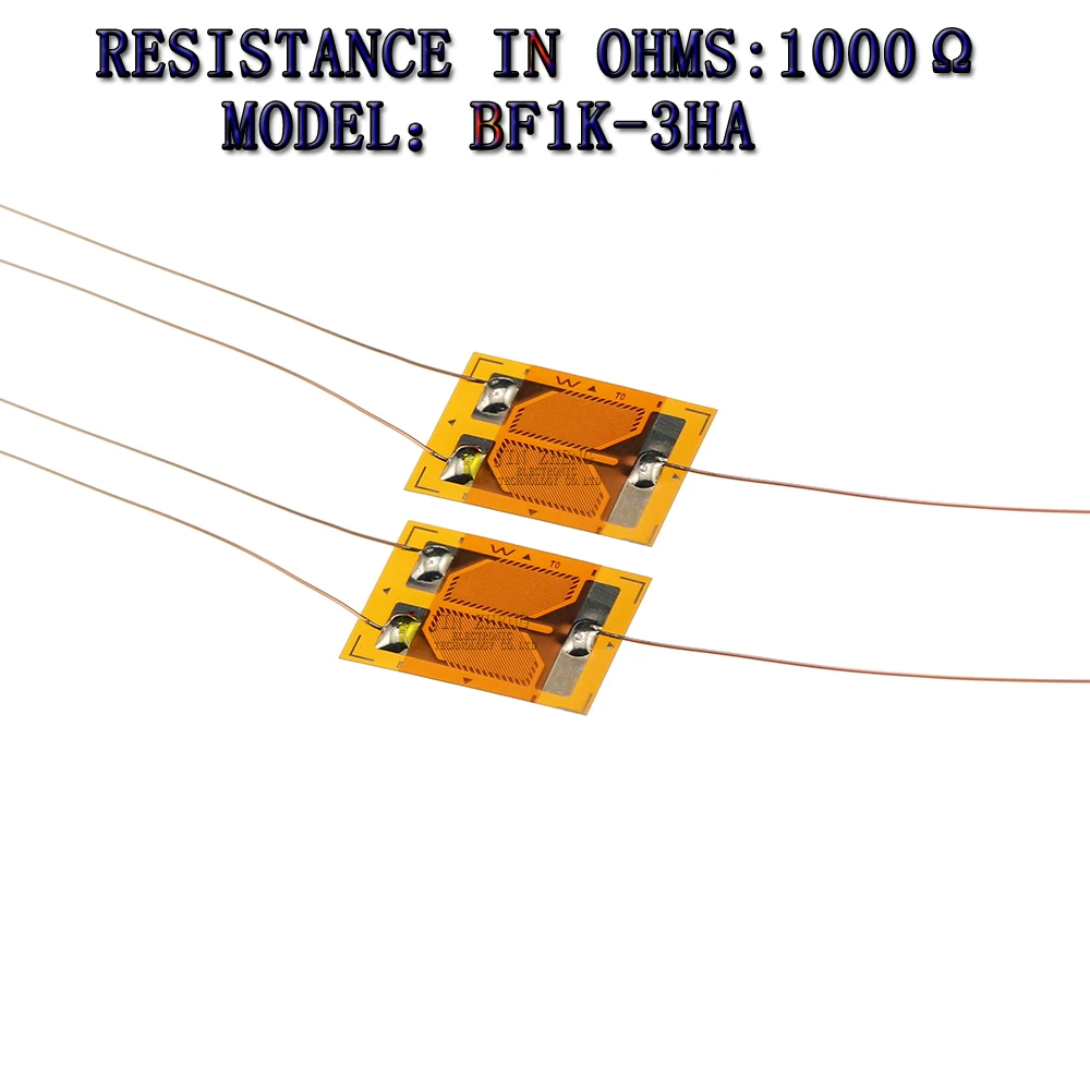 1pcs high-precision half bridge strain gageBF1000-3HA 1000 ohm BF1000-3HA-B 1000ohm / shear stress torque strain gauge
1pcs high-precision half bridge strain gageBF1000-3HA 1000 ohm BF1000-3HA-B 1000ohm / shear stress torque strain gauge