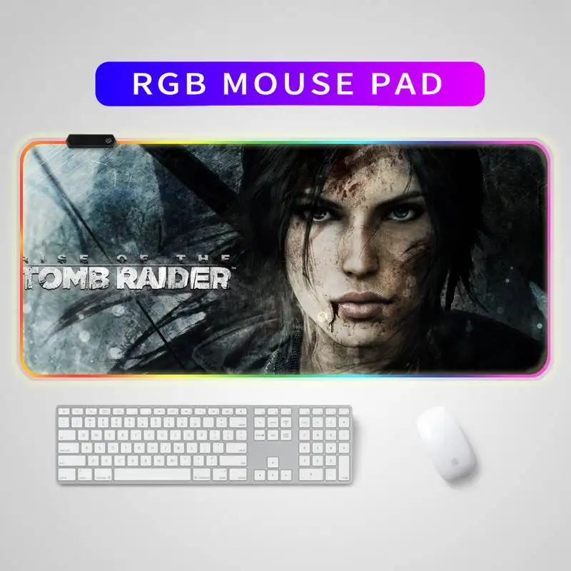 RGB mouse pad gamer notebook mouse pad tomb Raider game mouse pad gamer keyboard mouse pad
RGB mouse pad gamer notebook mouse pad tomb Raider game mouse pad gamer keyboard mouse pad