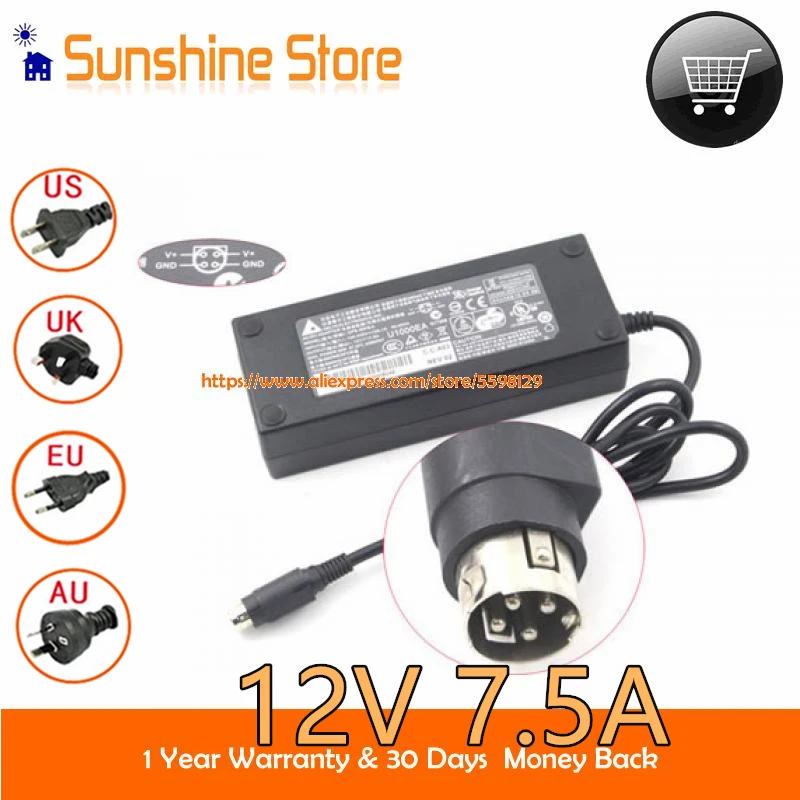 Оригинальное зарядное устройство Delta DPS-90FB A HU10065-11068 12V 7.5A 90W адаптер GLTD1420008248 NETGEAR 332-10384-01 CAM090121 332-10581-01
Оригинальное зарядное устройство Delta DPS-90FB A HU10065-11068 12V 7.5A 90W адаптер GLTD1420008248 NETGEAR 332-10384-01 CAM090121 332-10581-01