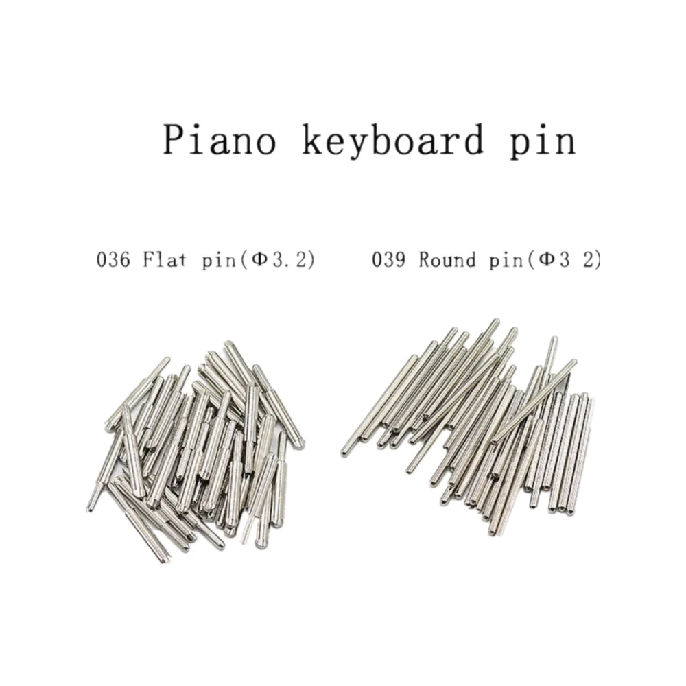 Piano Tuning Repair Tool Piano Keyboard 036 Flat Pin 039 Round Pin Spare Parts A bag of about 90
Piano Tuning Repair Tool Piano Keyboard 036 Flat Pin 039 Round Pin Spare Parts A bag of about 90