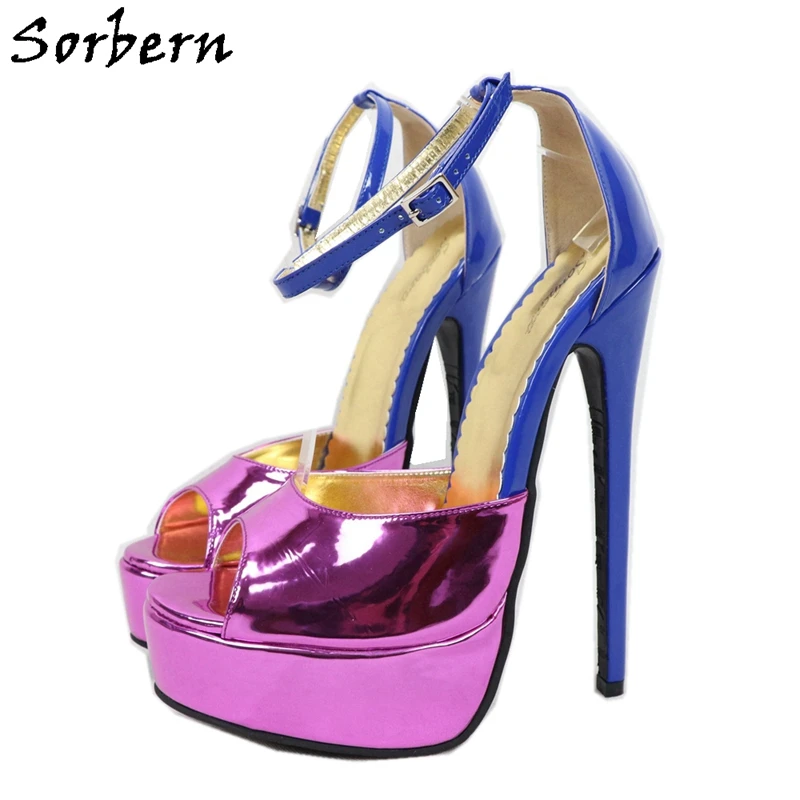 Sorbern Ankle Strap Summer Sandal For Women Platform High Heel Open Toe Female Sandals Custom Colors Lady Heels 14Cm 16Cm 18Cm
Sorbern Ankle Strap Summer Sandal For Women Platform High Heel Open Toe Female Sandals Custom Colors Lady Heels 14Cm 16Cm 18Cm