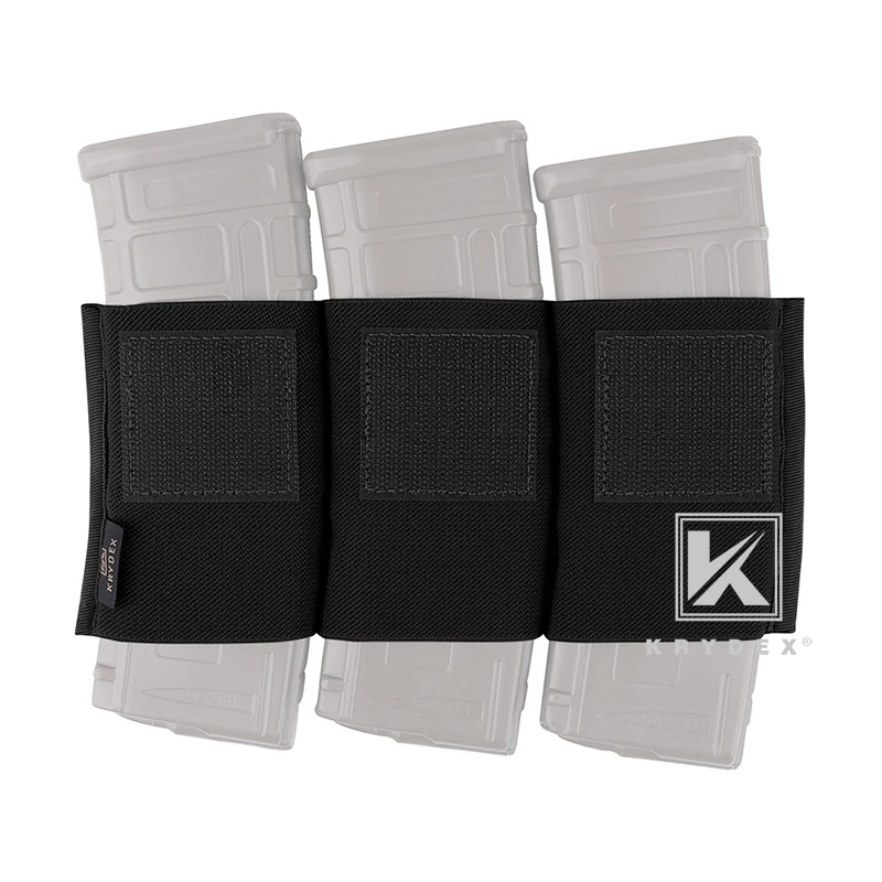 KRYDEX Spiritus Style 5.56 Triple Magazine Insert Pouch Elastic Built-in Magazine Holder For Micro Fight MK3 MK4 Chest Rig BK
KRYDEX Spiritus Style 5.56 Triple Magazine Insert Pouch Elastic Built-in Magazine Holder For Micro Fight MK3 MK4 Chest Rig BK