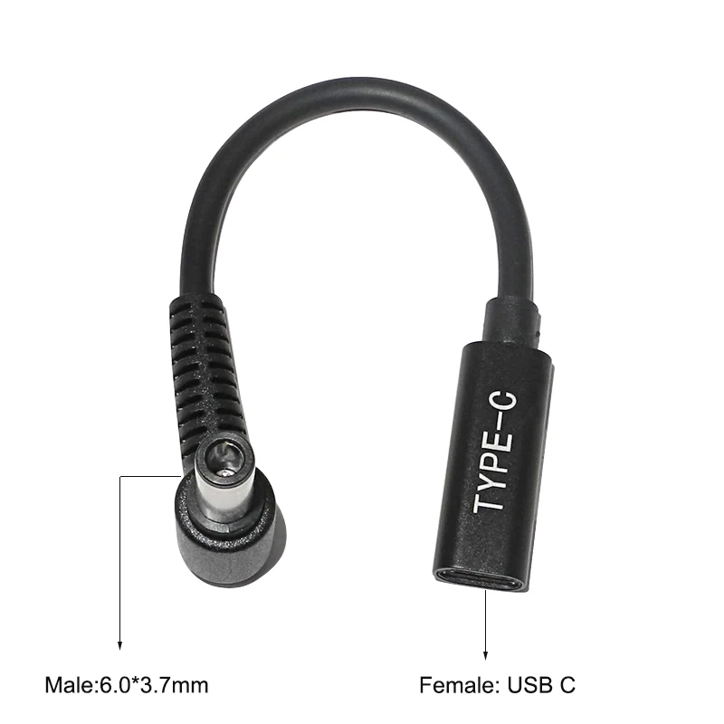 Переходник для ноутбука с разъемом USB Type-C «Мама» на 6,0*3,7 мм «папа», адаптер питания постоянного тока, зарядный кабель, шнур для ноутбука Asus, ПК
Переходник для ноутбука с разъемом USB Type-C «Мама» на 6,0*3,7 мм «папа», адаптер питания постоянного тока, зарядный кабель, шнур для ноутбука Asus, ПК