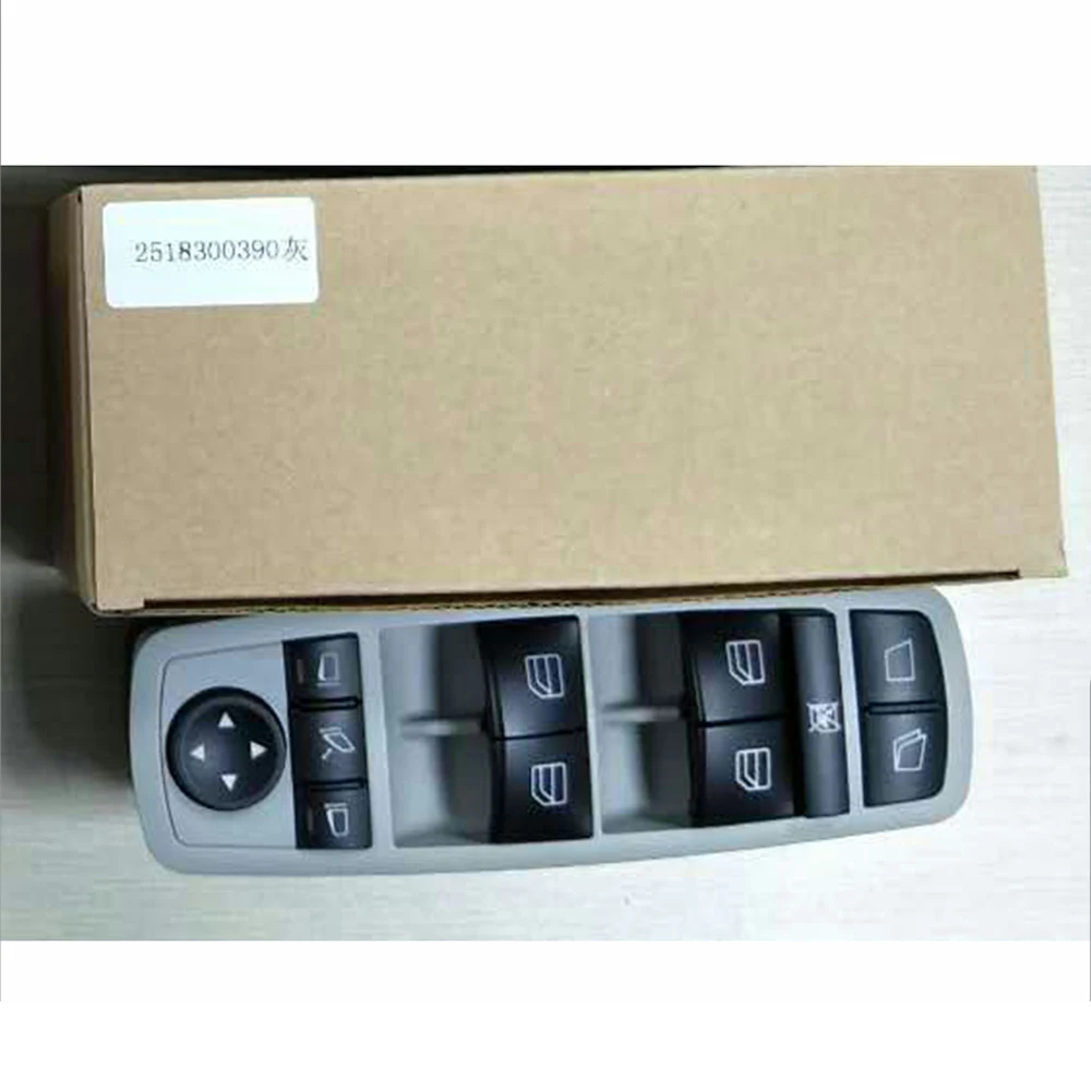 car accessories Gray Power Master Window Switch Driver Side For Mercedes-Benz GL350 GL450 GL550 R350 R320 GL164 OEM A2518300390
car accessories Gray Power Master Window Switch Driver Side For Mercedes-Benz GL350 GL450 GL550 R350 R320 GL164 OEM A2518300390