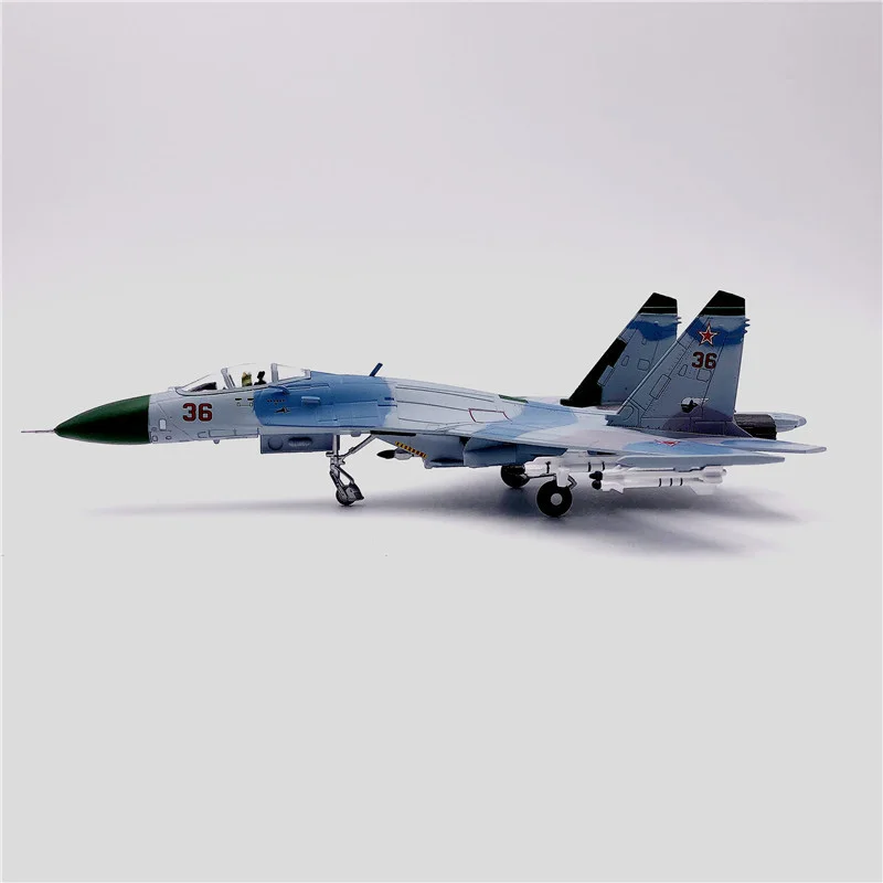 Diecast 1:100 Scale Soviet Air Force Su-27S Flanker Su27K Fighter Aircraft Model Decoration Souvenir Ornaments Display Gift
Diecast 1:100 Scale Soviet Air Force Su-27S Flanker Su27K Fighter Aircraft Model Decoration Souvenir Ornaments Display Gift