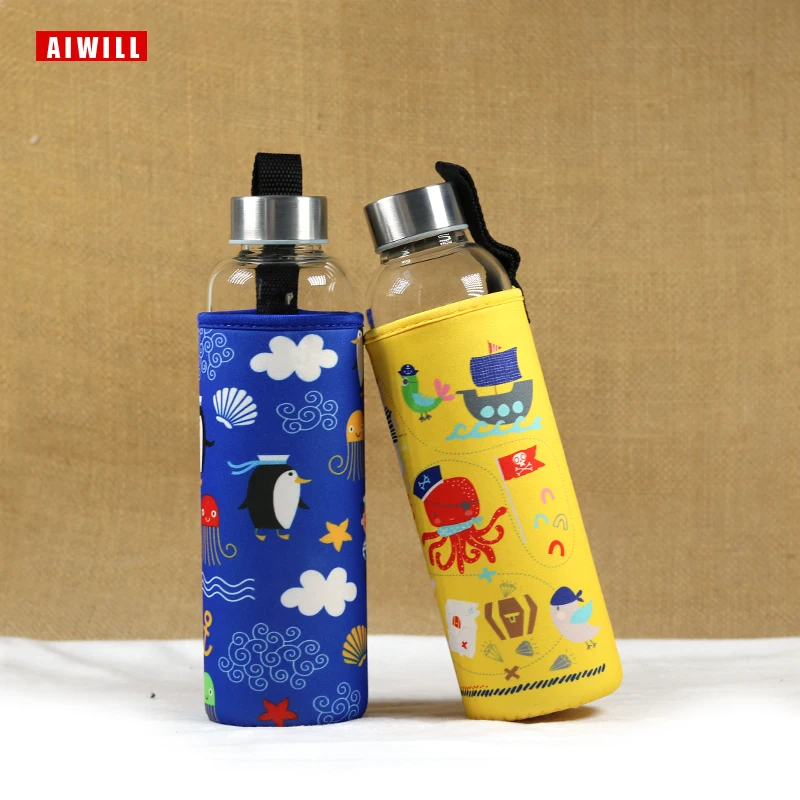 AIWILL Brief Outdoor healthy water bottle glass 500ml with rope summer sport glass water bottles for women girls Students gift
AIWILL Brief Outdoor healthy water bottle glass 500ml with rope summer sport glass water bottles for women girls Students gift