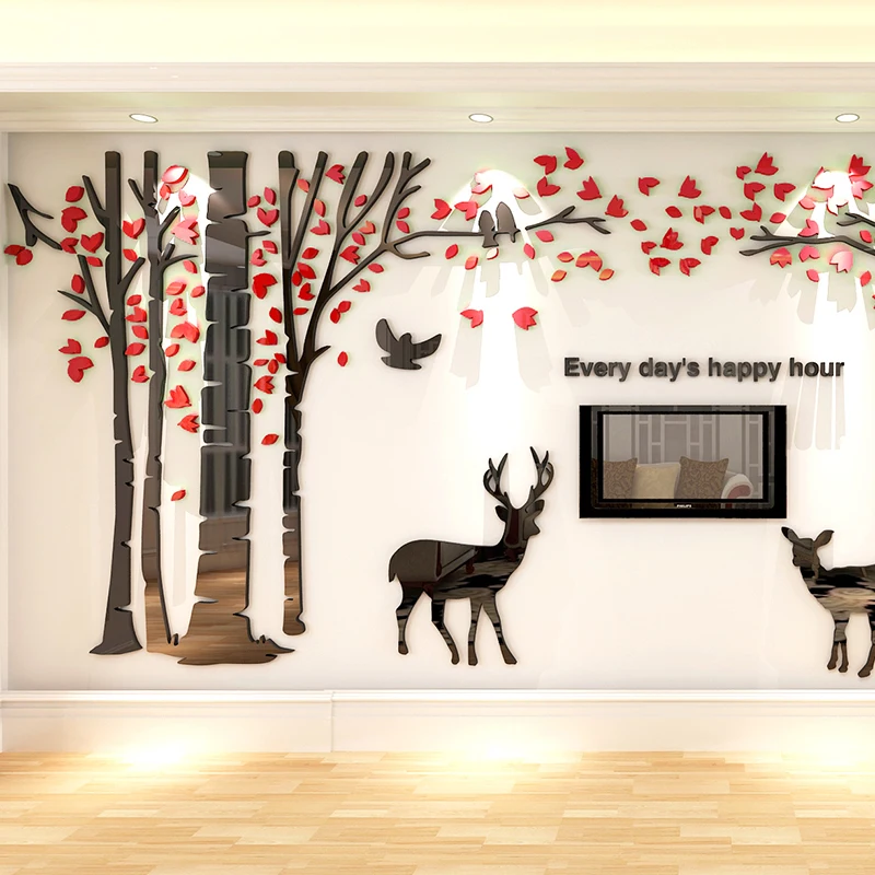 Tree Acrylic Mirror Large Size Wall Sticker Creative Diy Living Room Art 3d Wallpaper Home Background Wall Decoration Stickers
Tree Acrylic Mirror Large Size Wall Sticker Creative Diy Living Room Art 3d Wallpaper Home Background Wall Decoration Stickers