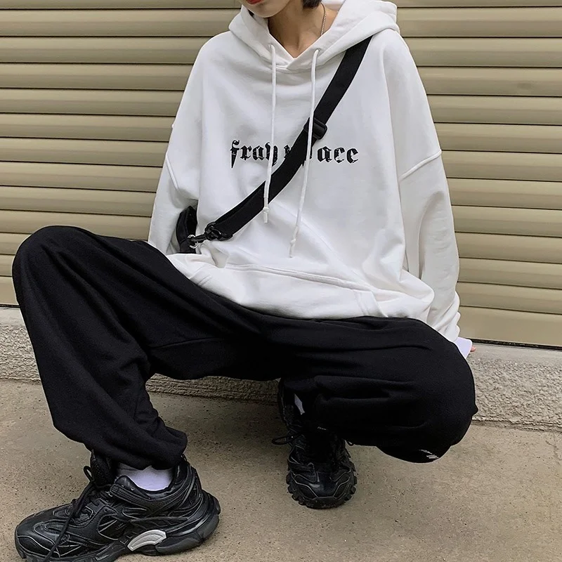 Spring Men Hooded Sweatshirt Hip Hop Letter Print Loose Pullover Hoodies Street Casual Black Long Sleeve Tops Oversize 5XL
Spring Men Hooded Sweatshirt Hip Hop Letter Print Loose Pullover Hoodies Street Casual Black Long Sleeve Tops Oversize 5XL